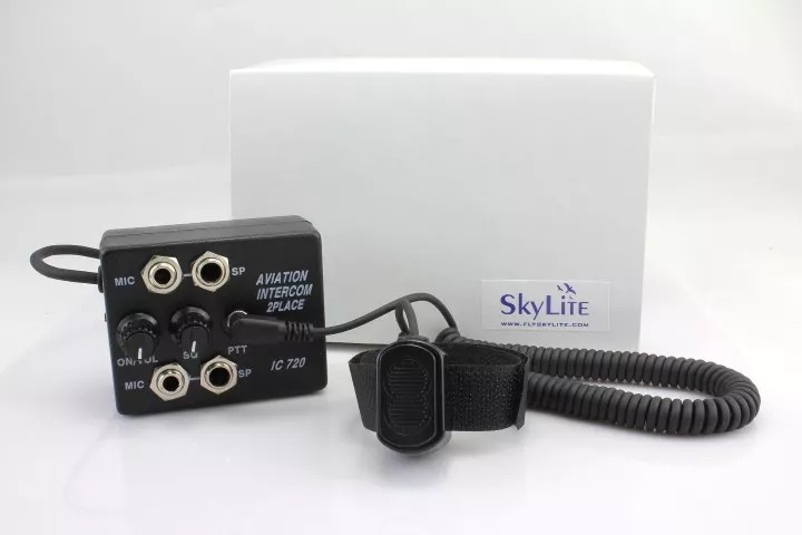 2 User Aviation Aircraft Intercom with PTT for ICOM & Bendix/King 2 User Aviation Aircraft Intercom with PTT for ICOM & Bendix/King